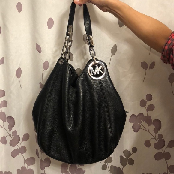 MICHAEL Michael Kors Handbags - Shoulder black Michael Kors bag